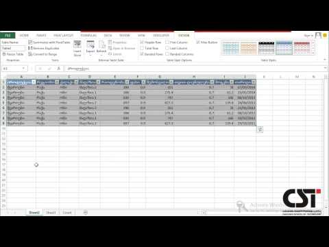 EXCEL 2013 Chapter 34: Introducing Pivot Tables  / Chapter 35: Analyzing Data with Pivot Tables